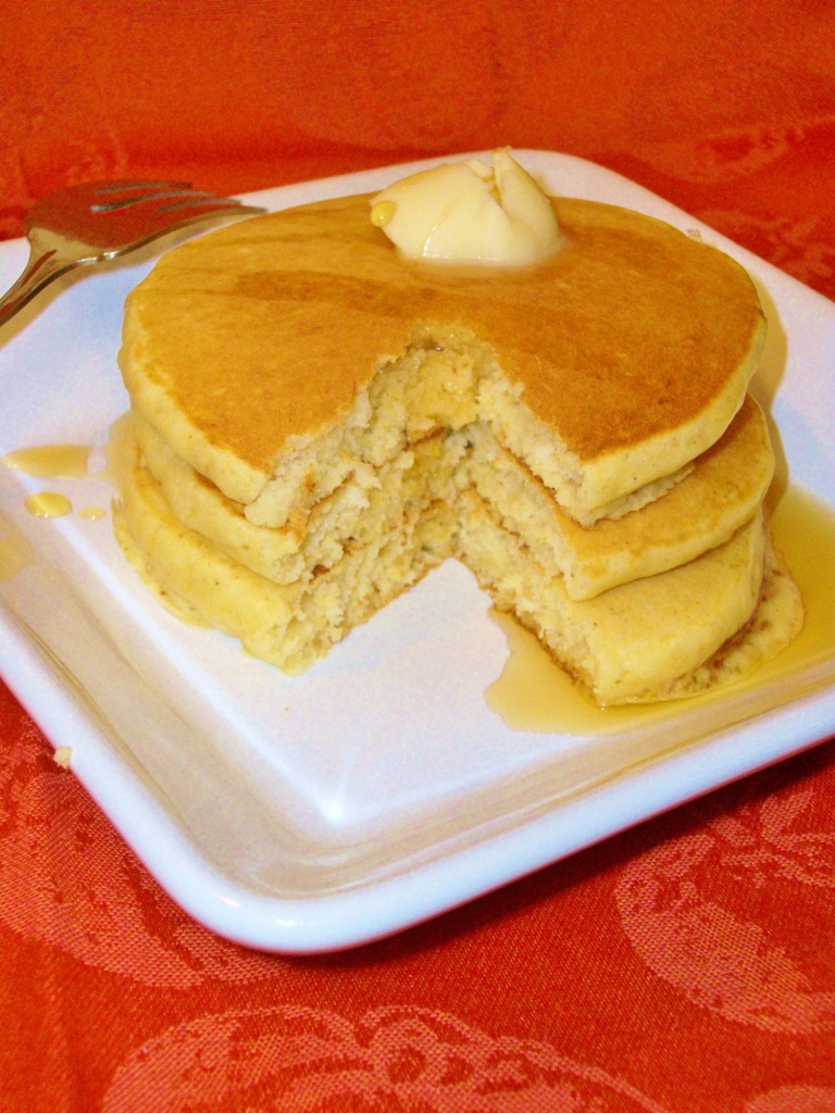 Pumpkin Pancakes with Mix