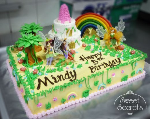 Rainbow Magic Fairy Birthday Cakes