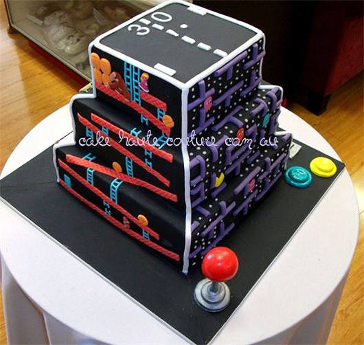 11 Photos of Cool Video Game Birthday Cakes