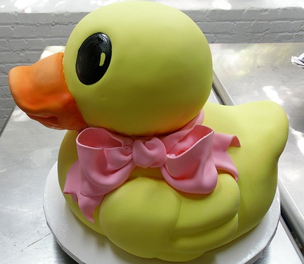 Rubber Duck Birthday Cake