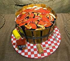 Seafood Birthday Cake