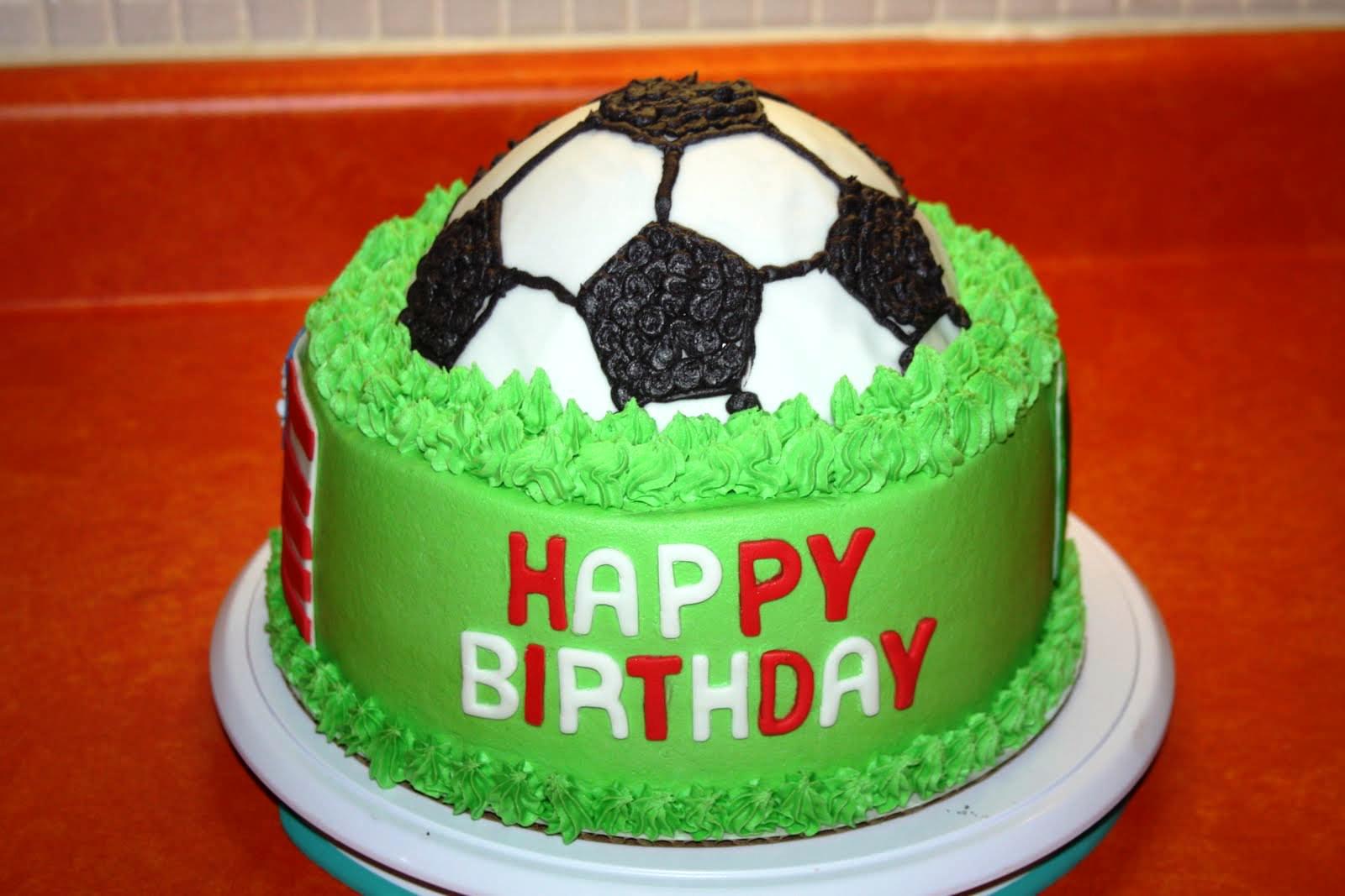 Soccer Birthday Cake