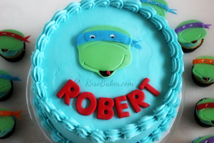 Teenage Mutant Ninja Turtle Cake