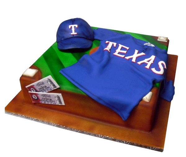 Texas Rangers Cake