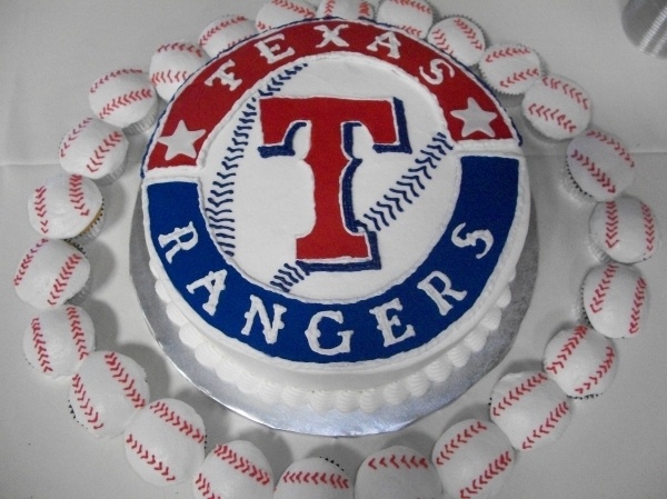 Texas Rangers Cake