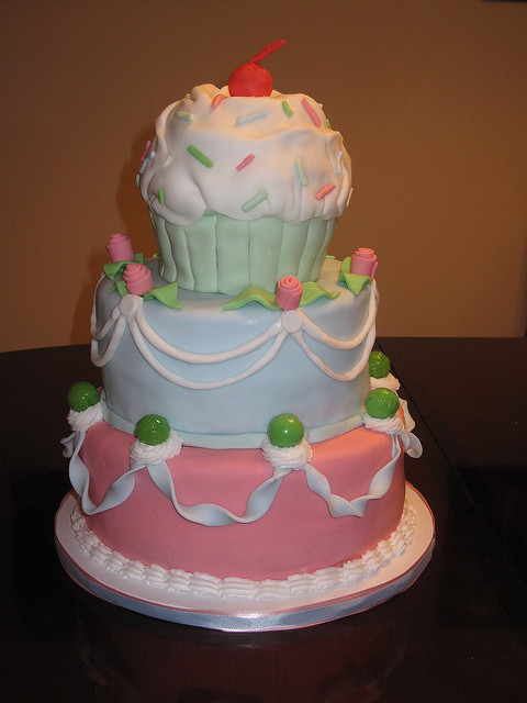 Tiered Birthday Cake