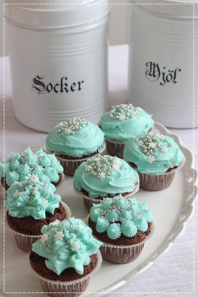 Tiffany Blue Cupcakes