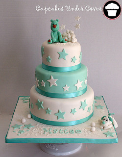 Tiffany Blue Inspired Cake