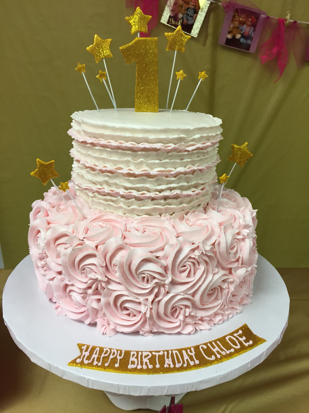 Twinkle Twinkle Little Star Birthday Cake