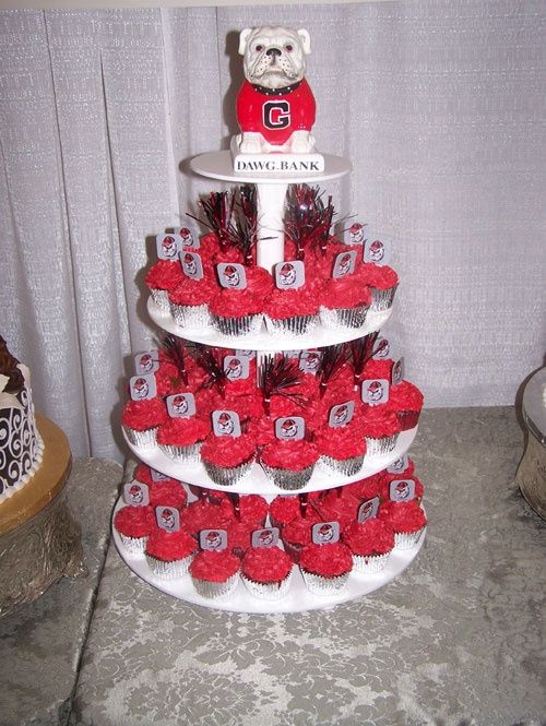 UGA Georgia Bulldog Cake