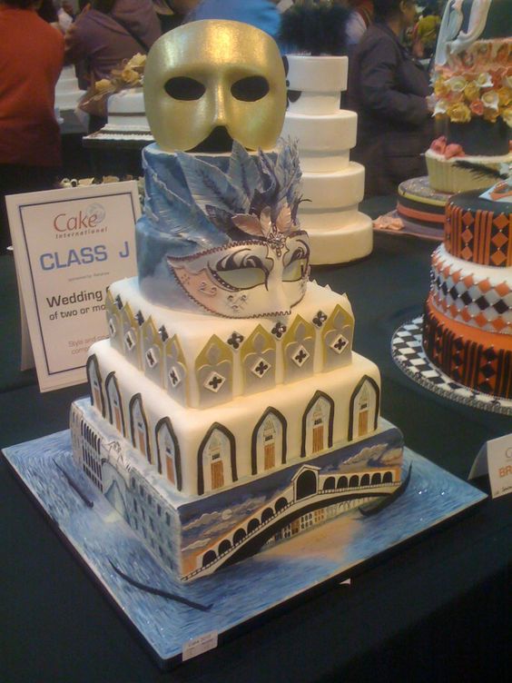 Venice Wedding Cake