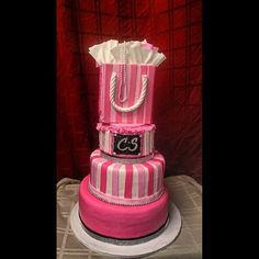 Victoria's Secret Themed Sweet 16 Cake