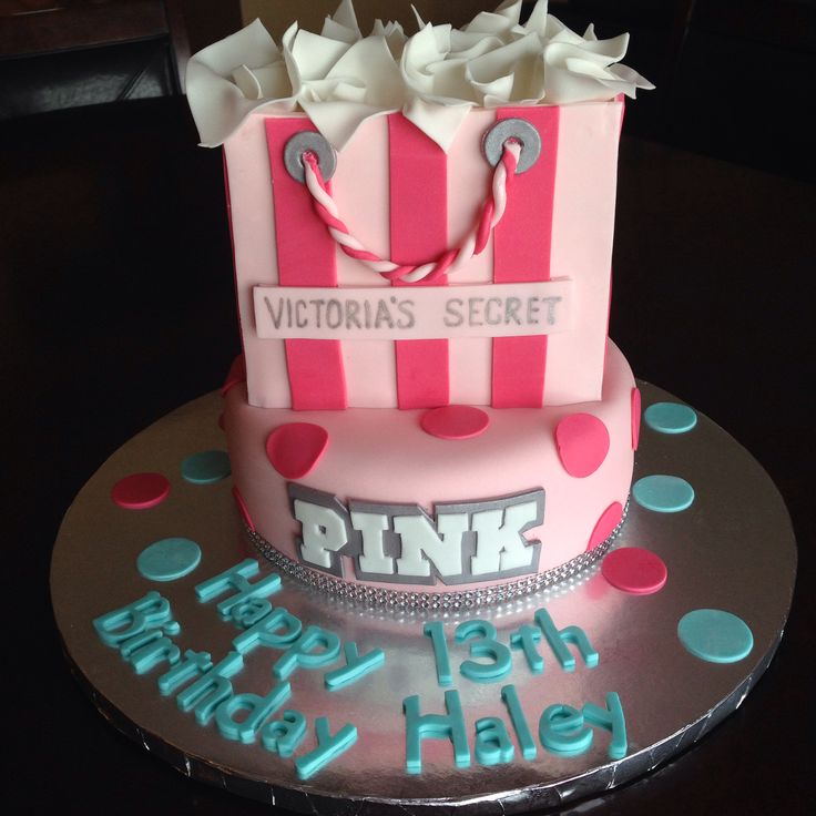 Victoria Secret Pink Birthday Cake