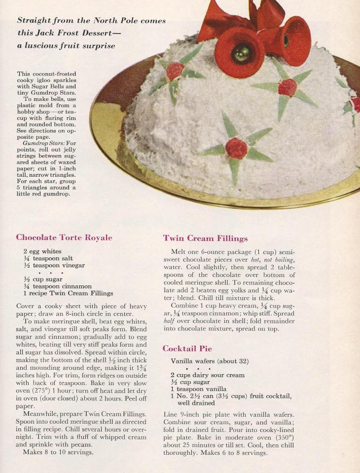 Vintage Christmas Dessert Recipes