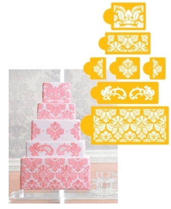 Wedding Cake Decorating Stencils