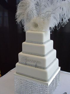 Wedding Cake with Bling