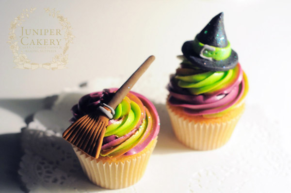 Witches Hat Halloween Cupcake Decorating Ideas