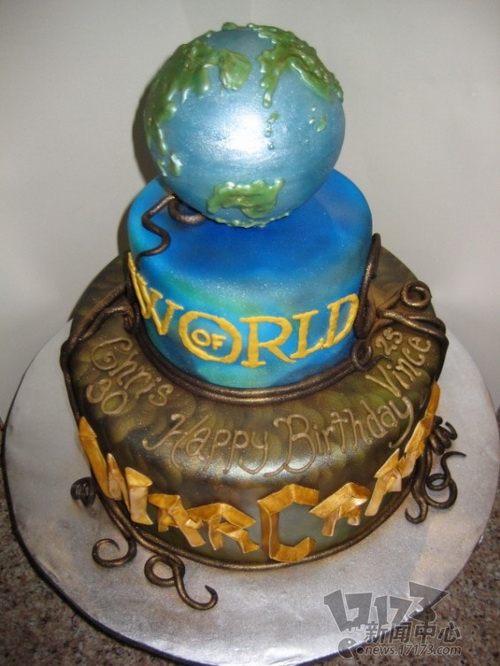 World of Warcraft Birthday Cake