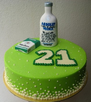 21st Birthday Cake Ideas Men