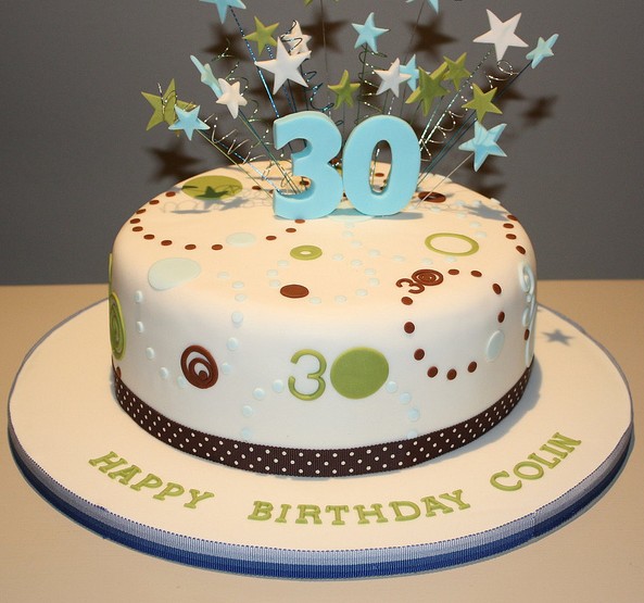 30th Birthday Cake Ideas for Men