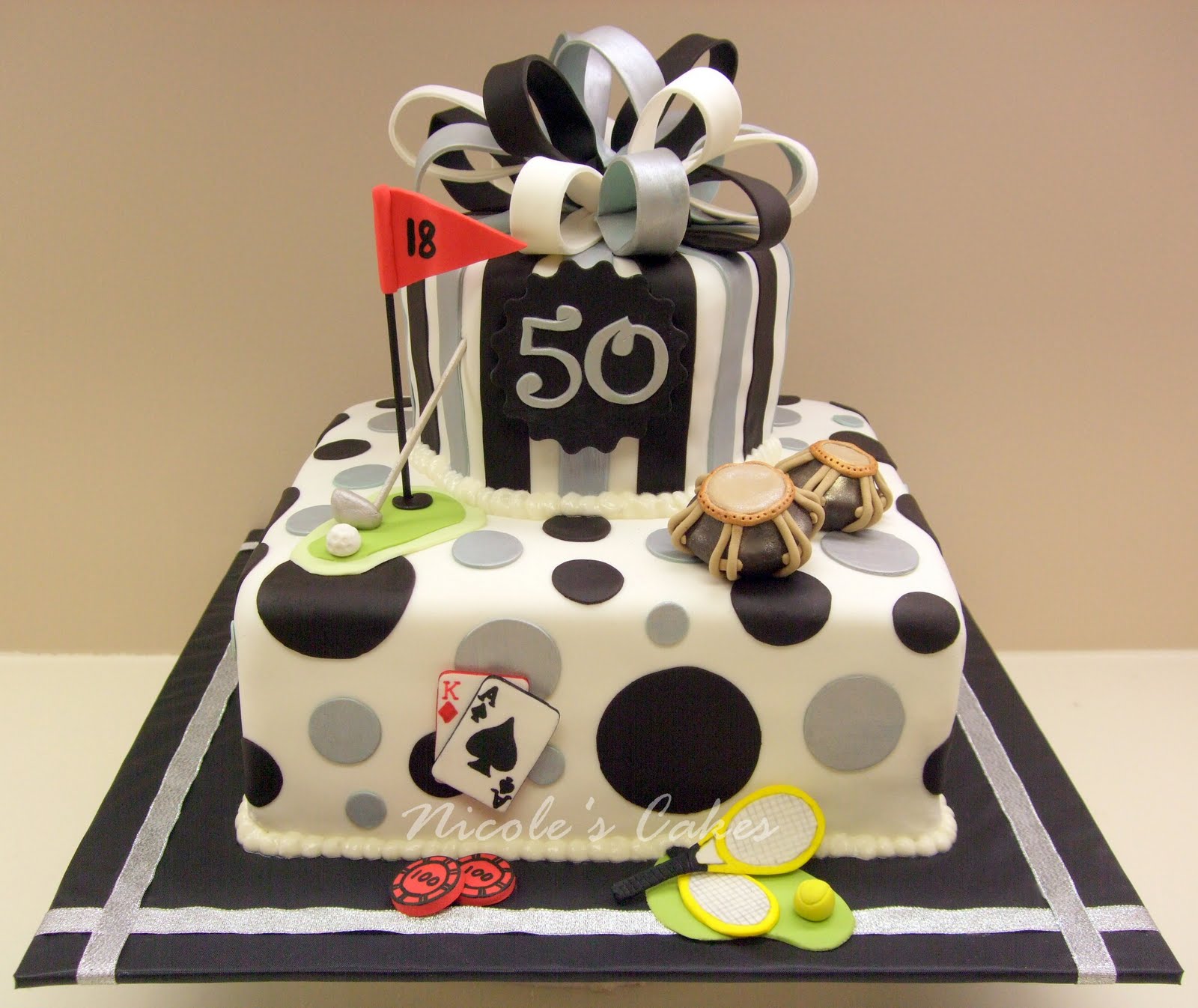 50th Birthday Cake Ideas