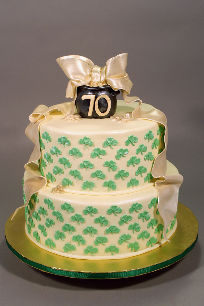 10 Photos of 70th Birthday Theme Cakes