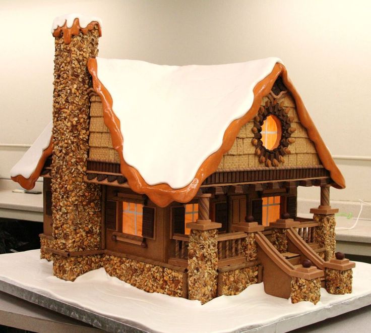 Amazing Gingerbread House Cake