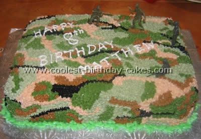 Army Birthday Cake Ideas