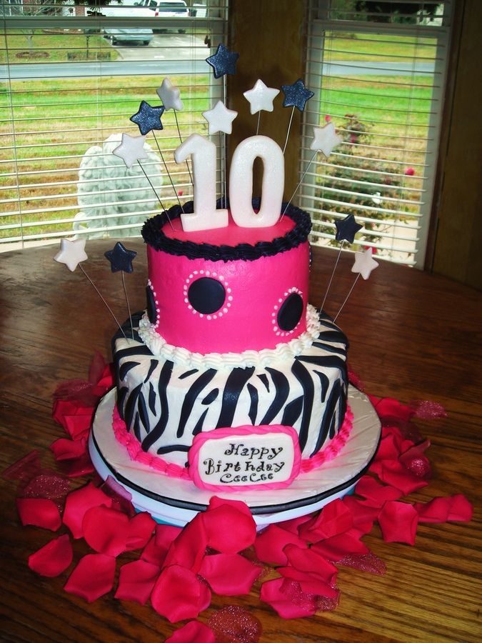 Awesome Zebra Birthday Cakes