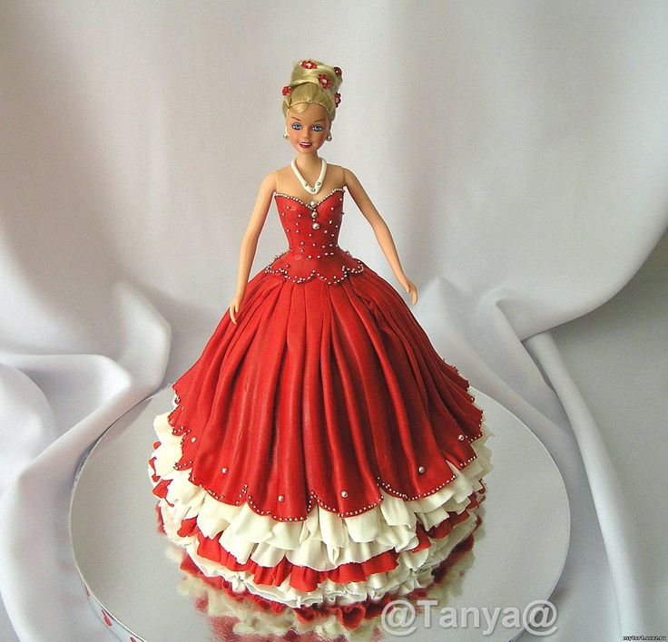 Barbie Doll Cake