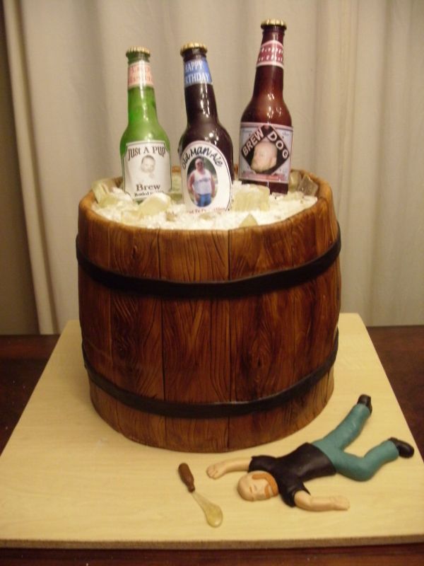 Beer Bottle Cake Ideas