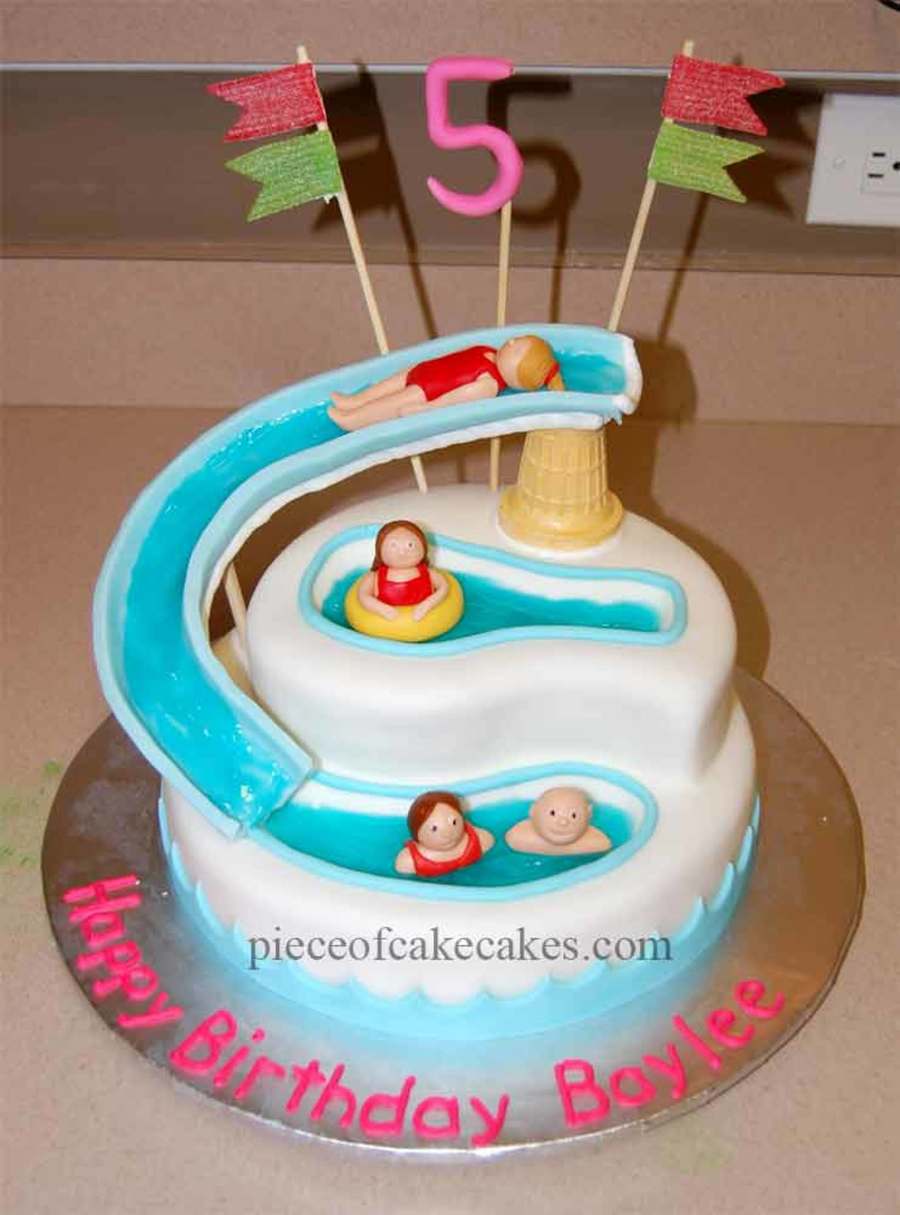 Birthday Cake Water Theme Park