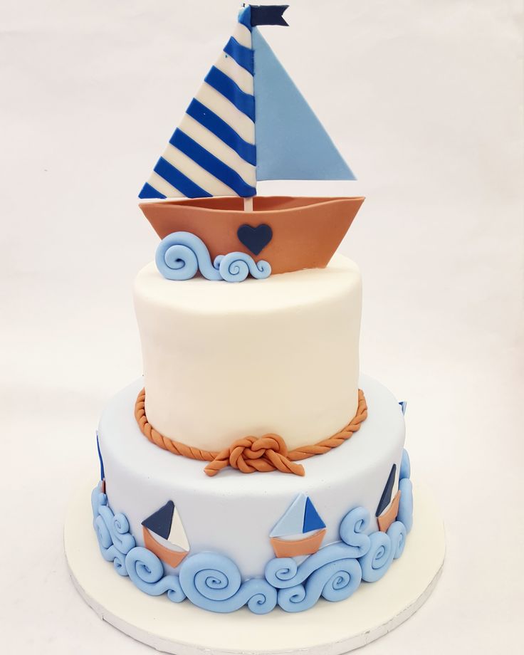 Boat Birthday Cake