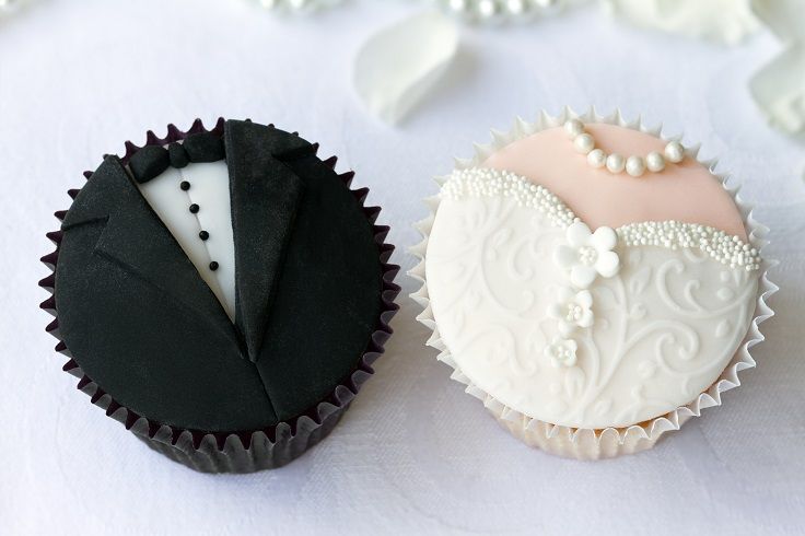 8 Photos of Wedding Bride And Groom Cupcakes