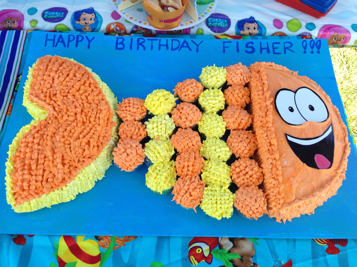 Bubble Guppies Birthday Cake