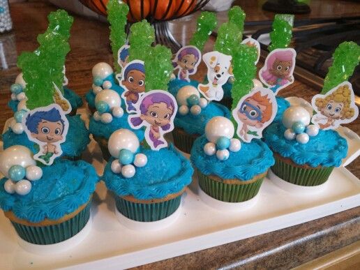 Bubble Guppies Cupcakes