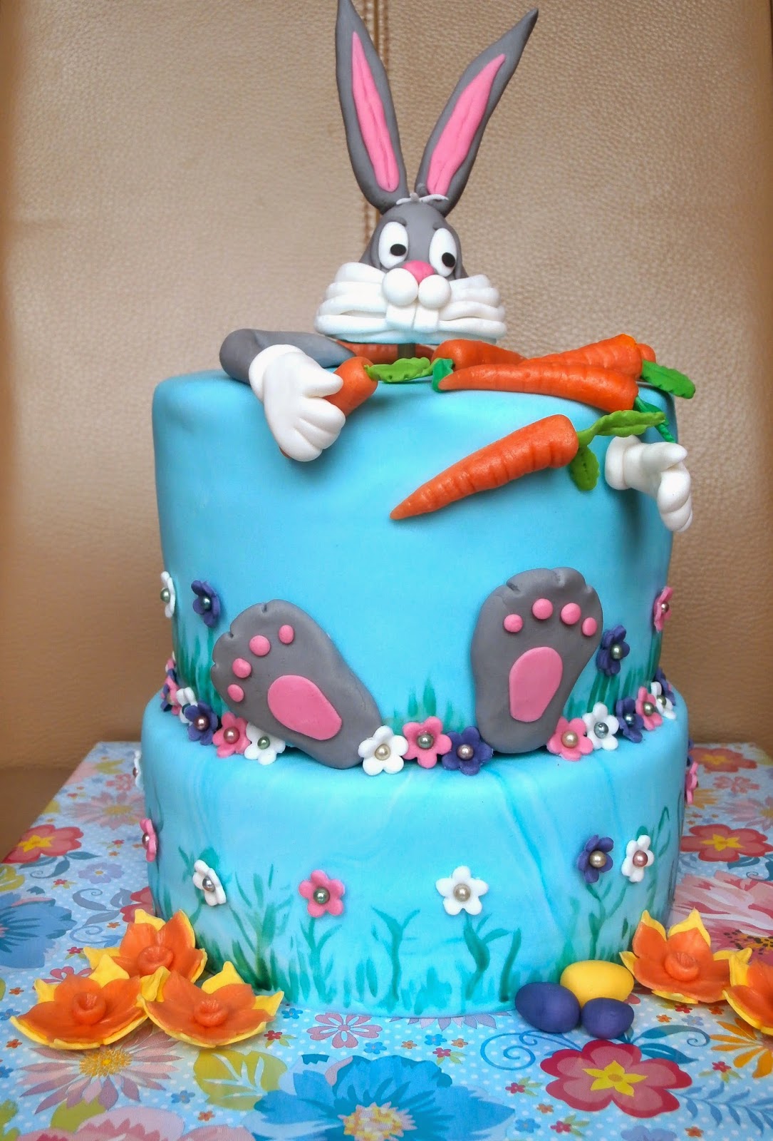 Bugs Bunny Birthday Cake