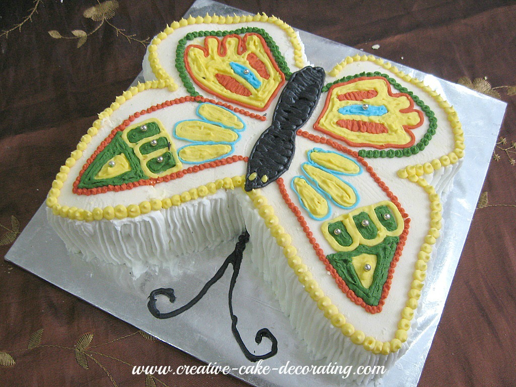 Butterfly Birthday Cake