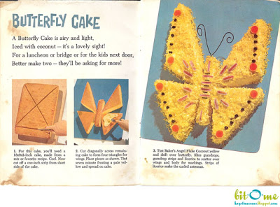 Butterfly Cut Up Cake Pattern