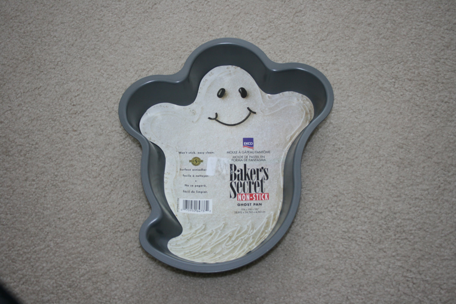 Cake Shaped as a Halloween Ghost