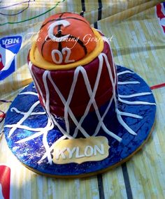 Cleveland Cavaliers Basketball Cake