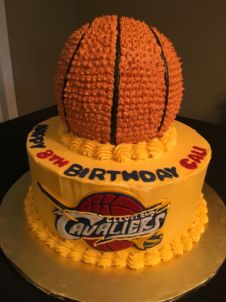 Cleveland Cavaliers Birthday Cake