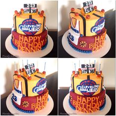 Cleveland Cavaliers Birthday Cake