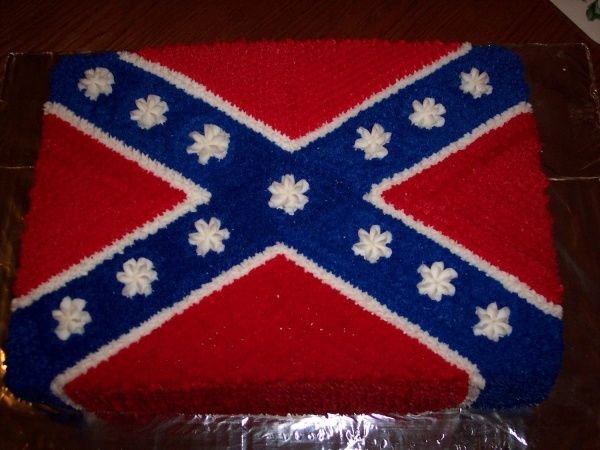 Confederate Flag Cake Designs