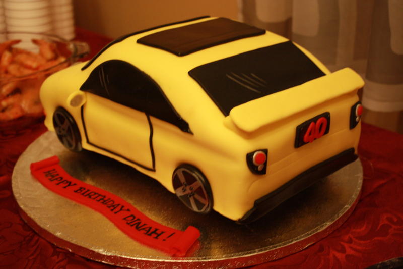 Cool Car Birthday Cake