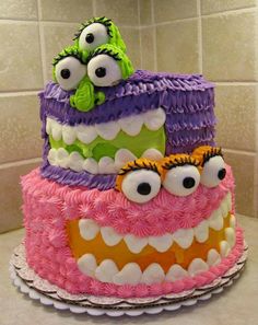 Cute Monster Cake