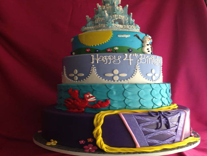 Disney Princess Cake