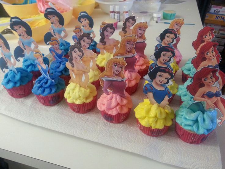 Disney Princess Cupcakes