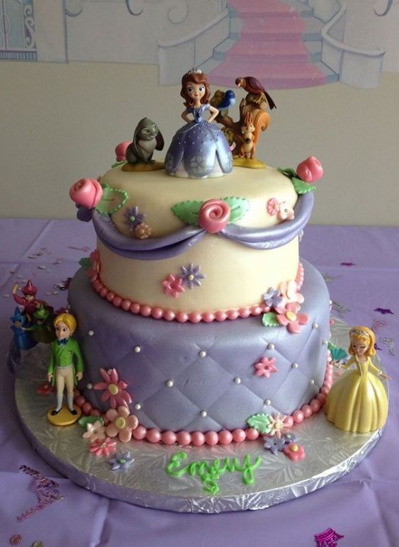 8 Photos of Disney Sofia The First Cakes