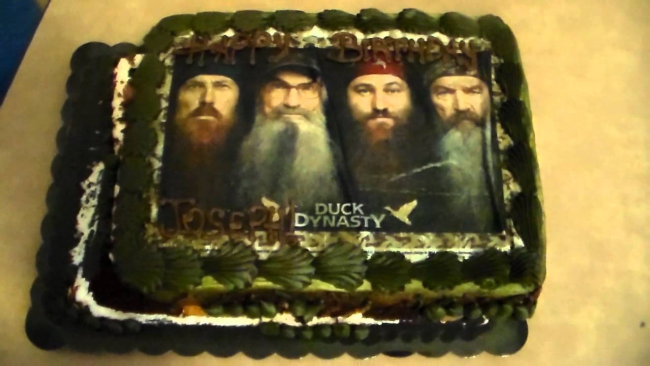 Duck Dynasty Birthday Cake